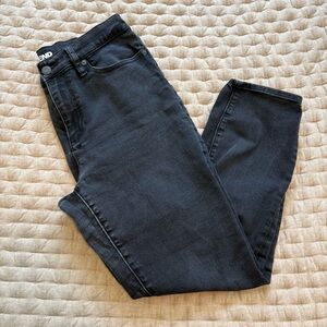 Lands' End Women's Black Ankle Skinny Jeans